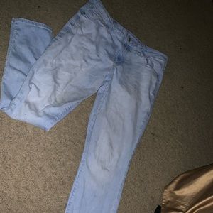 Old navy mid -rise light blue jeans